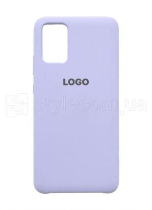 Чехол original silicone для samsung galaxy a02s/a025 (2021) elegant purple (26)