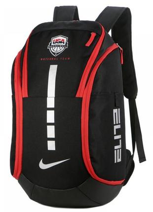 Рюкзак nike hoops elite pro team usa чорний1 фото