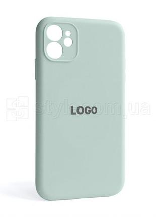 Чехол full silicone case для apple iphone 11 turquoise (17) закрытая камера