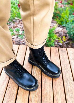 Dr.martens jadon black  (premium) черевики2 фото