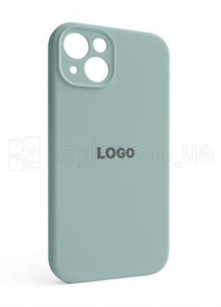 Чехол full silicone case для apple iphone 13 turquoise (17) закрытая камера