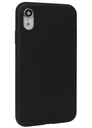 Чехол hoco fascination series bracket protective case — apple iphone xr — black