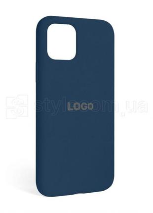 Чехол full silicone case для apple iphone 12, 12 pro blue horizon (65)