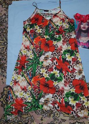 Платье летнее сарафан размер 54-56 / 20-22 новое большой размер2 фото
