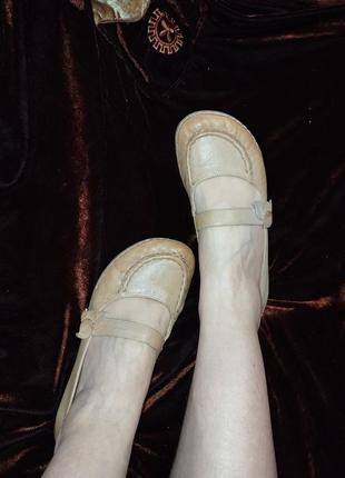 Кожаные туфли, балетки, мокасины8 фото