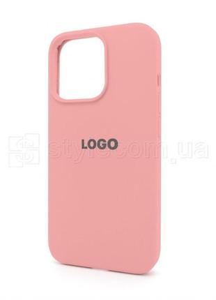 Чохол full silicone case для apple iphone 13 pro light pink (12)