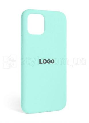 Чехол full silicone case для apple iphone 12, 12 pro sea blue (21)1 фото