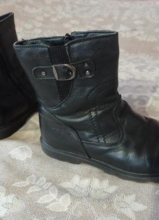 Сапожки сапоги ботинки зимние ботинки 35 р.22 см.1 фото