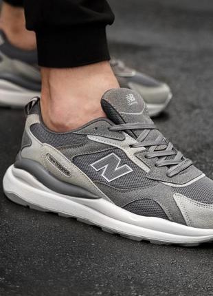 Кроссовки new balance 40-44 замш текстиль сетка. Кроссовки мужские