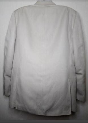 🔥 мужской пиджак шёлк + лен "collezione" 🔥2 фото