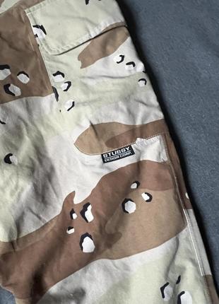 Карго штаны stussy camo cargo pants2 фото