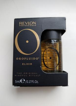 Масло для волос revlon orofluido elixir