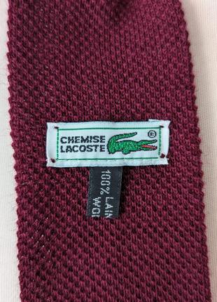 Chemise lacoste галстук3 фото