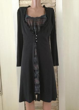 Комбіноване котоновое плаття преміум класу від les bleus ( концерн max mara).