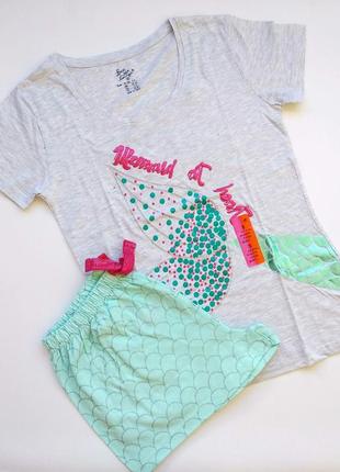 Трикотажная пижама mermaid love to lounge primark