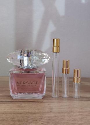 Розпив оригінал! versace bright crystal eau de toilette