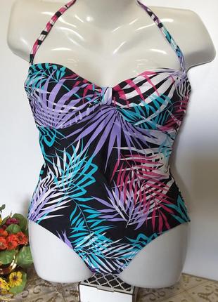 Купальник у яскравий принт 16 розмір