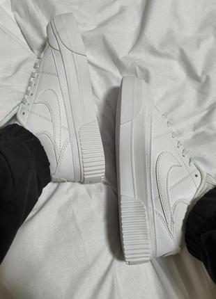 Nike court legacy lift white7 фото