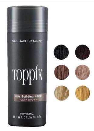 Загущувач для волосся toppik hair building fibers