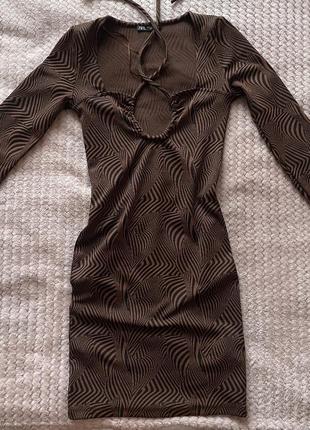Сукня zara із зав'язками2 фото
