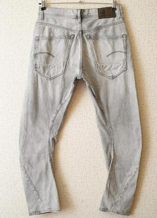 Чоловічі джинси g-star raw світло-сірого кольору3 фото