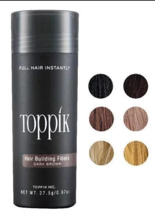 Загущувач для волосся toppik hair building fibers