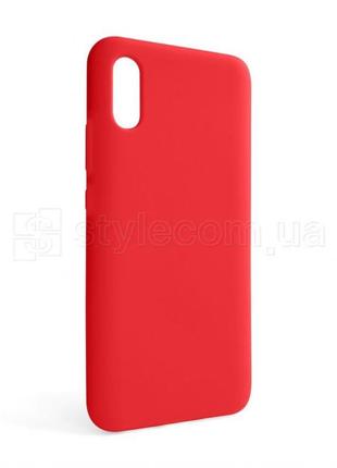 Чохол full silicone case для xiaomi redmi 9a red (14) (без логотипа)
