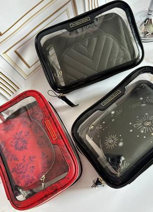 Набор косметичек 3 в 1 victoria’s secret