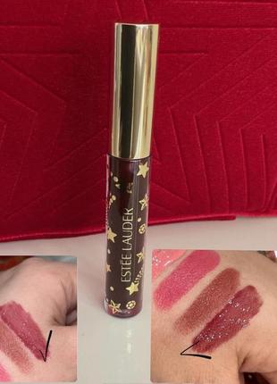 Лімітований блиск для губ estee lauder divine plum