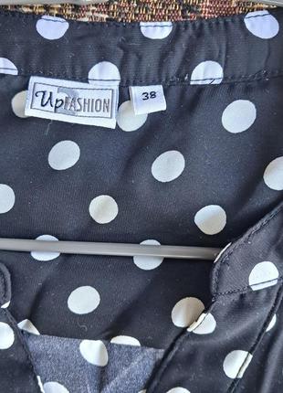 Блузка в горох 7