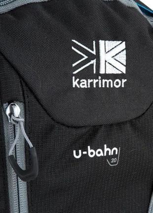 Спортивний рюкзак 20l karrimor u-bahn backpack чорний10 фото