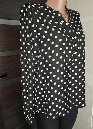 Блузка в горох 3
