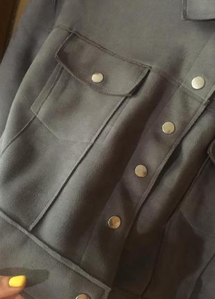 Коротка куртка / піджак / бомпер/ missguided10 фото