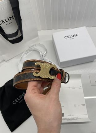 Ремень селін celine селин коробка пакет документи
