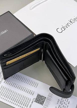 Мужской брендовый кошелек calvin klein4 фото