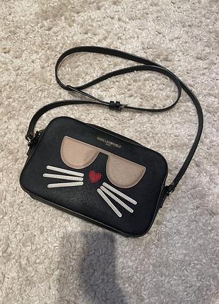Сумка кроссбоди karl lagerfeld shuppet оригинал 100%