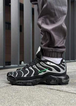 Кросівки Кросівки nike air huarache light atomic plus tn black silver green