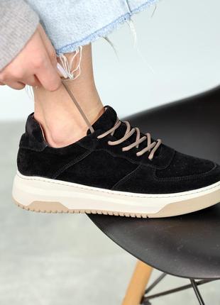 Кеды женские замшевые 587963