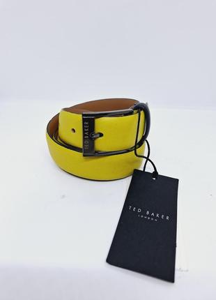 Ремінь шкіряний ted baker оригінал р.30, р.343 фото