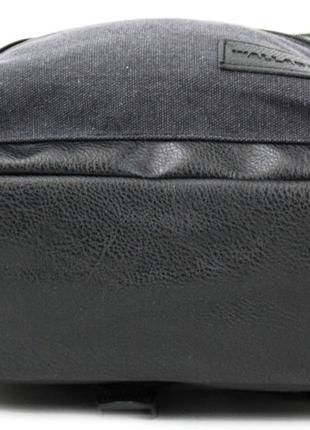 Міський котоновий рюкзак 20l wallaby, україна 1192 сірий5 фото