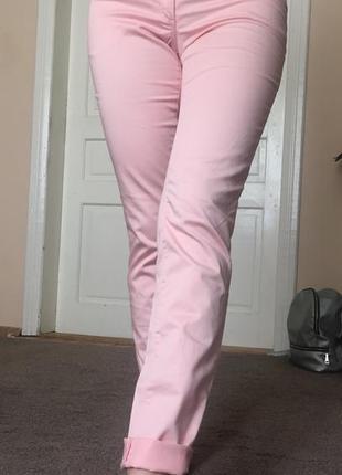 Світло рожеві штани3 фото