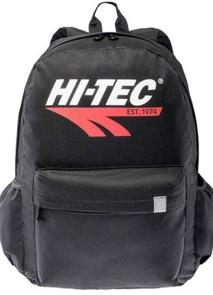 Місткий міський рюкзак 28l hi-tec чорний2 фото