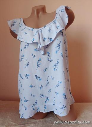 Літня майка на бретелях розмір 44/46 розмір.