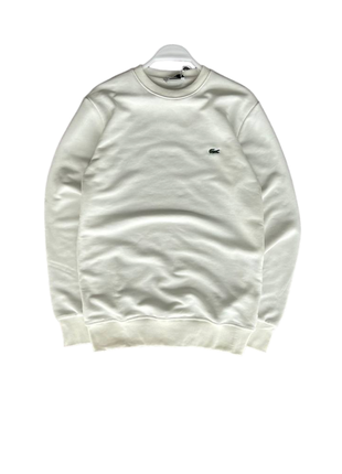 Мужской sweatshirt lacoste white.