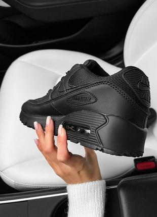 Nike air max 90 black3 фото