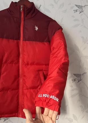 U.s. polo assn. куртка демисезон. оригинал3 фото