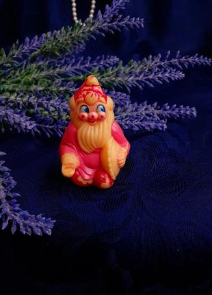 Винтаж! 🧙‍♂️ дарницкая фабрика сувениров гном подсвечник для маленькой свечки фигурка...