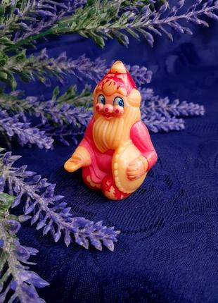 Винтаж! 🧙‍♂️ дарницкая фабрика сувениров гном подсвечник для маленькой свечки фигурка...