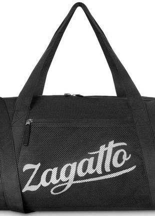 Спортивная сумка 37l zagatto on the move черная3 фото