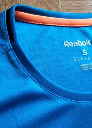 Футболка reebok wor tech light blue4 фото